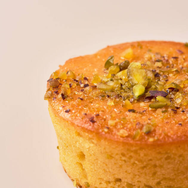 Orange and Lime Pistachio Cake