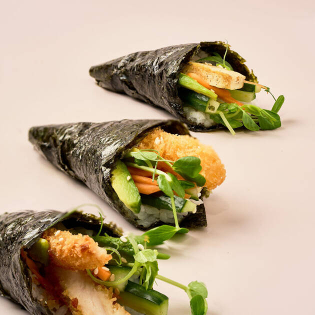 Elegancy's Assorted Tamaki Hand Roll (12 pcs)