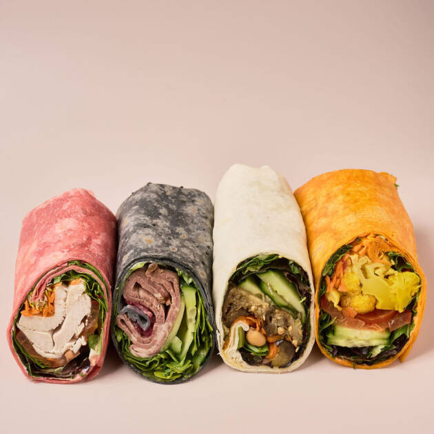 Assorted Native Spiced Wraps